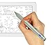 Produktbild CiSiRUN Aktiver Touchscreen-Eingabestift Touchstift Stylus Pen für iPhone X 8 8s 7 7s 6 6s 5 6s 4 4s, Samsung Galaxy Huawei P7 P8 P9, iPad und alle Tablets Smartphones(Silber)