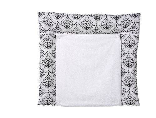 Schardt Ornaments Black Changing Mat 80 x 75 cm with Removable Terrycloth Cover