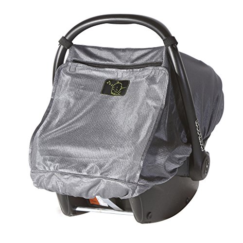 SnoozeShade for Infant Car Seats Deluxe - sunshade and sleep aid (Group 0 & 0+)