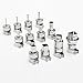 Produktbild Semoic Neue 12 pcs/Set Heissluftpistole Rework Duese fuer 850 Heissluft Loetstation Schweiss Tipps