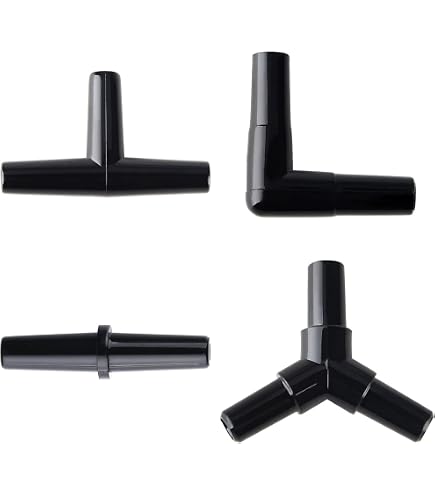 Set Raccordi Idraulici In PVC Metrici Per Acquario, Pesci, Serbatoio E Stagno – Saldatura Solvente Facile