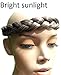 BRAID PLAITED CHUNKY HAIR HEADBAND (15 Brown Honey Blonde Mix)