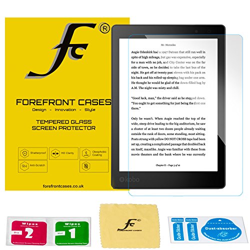 Forefront Cases® [HD KLARHEIT] Gehärtetes Glas Bildschirm Schutz Protektor Folie für Der neue Kobo Aura One (Veröffentlicht Septeber 2016) [ULTRA DÜNN nur 0.3mm] – 2ER PACK - 8