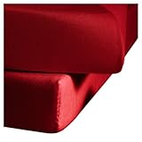 Fleuresse Colours Drap-housse uni en Satin Maco 160-200 avec élastique (avec coutures latérales)