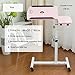 Produktbild ERRU - Laptop-Tisch 360 º rotierenden laptop - tisch höhenverstellbare / familienlasten laptop stehen / bett kleine buch tabelle / overbed sofa laptop - tabelle (pink) Notebook-Computertische ( farbe : B , größe : 1 )