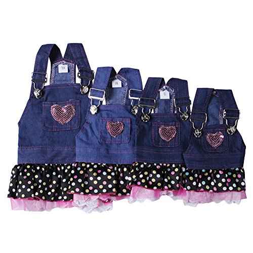 Yunt-Fashion-Sweet-Heart-Sequins-Denim-Dog-Dress-for-Dog-Shirt-Unique-Dog-Clothes-Pet-Dress