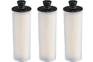 DONKIVVY Lot de 3 cartouches filtrantes de détartrage pour nettoyeur vapeur Karcher SC3 Upright Premium Series Pièces de rechange Accessoires