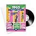 Produktbild 1963 Jubiläum oder Geburtstag Geschenke - 1963 4-in-1 Karten und Geschenk - Story of Ihr Jahr, CD, Musik-Download