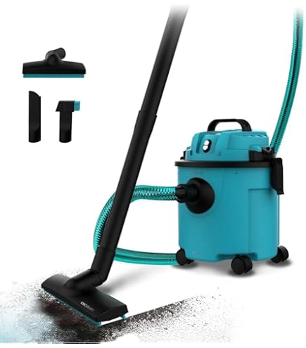 Aspirateur à Eau Et Poussière 1400W- Réservoir De 20L Et Tuyau De 3m - Mise En Marche Automatique Fonction De Soufflage 36749157