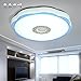 Produktbild BRFVCS ceiling light Smart Deckenleuchte_bluetooth Musik Deckenleuchte led Telefon baby Zimmer Geschichte Haupt Schlafzimmer verfärbt, blau, 24W + 7-Color RGB