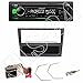 Produktbild Radioeinbauset: Kenwood KDC-120UG CD Receiver mit USB Anschluss + 1-DIN Radioblende mit Ablagefach in schwarz für Opel Agila (07/2000 - 09/2007) Opel Combo C (07/2001 - 01/2011) Opel Corsa C (11/2000 - 10/2006) Opel Omega B (08/1999 - 06/2003) Opel Vivaro (08/2001 - 2010) Renault Trafic II (09/2001 - 2010) Suzuki Wagon R+ (07/2000 - 03/2006) + Quadlock ISO Adapter + Antennenadapter ISO -> DIN