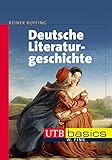 Image de Deutsche Literaturgeschichte (utb basics, Band 3981)