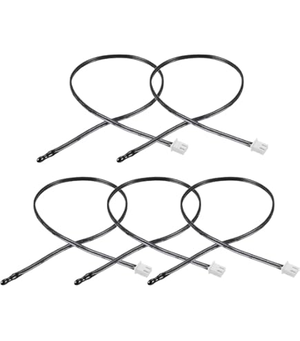 Lot De 2 Capteurs De Température 5K Pour Climatiseur | Thermistance époxy | Compatible Avec Certaines Marques