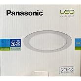 12W LED Panel Spot Sıva Altı | 6500K Beyaz | Slim Yuvarlak Tavan Armat&uuml;r&uuml; | Enerji Tasarruflu Beyaz Kasa (17 cm)