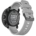 Produktbild Loveblue für Suunto Ambit3 Vertikales Uhrenarmband, Ersatz-Smart-Uhrenarmband Weiches Silikonband Armband für Suunto Ambit3 Vertikal (Grau)