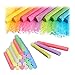 Price comparison product image Relaxdays Chalk Pack of 24 for Blackboard and Street in 6 Colours Children's and Teachers Chalk Round Diameter 12 mm Multi-Coloured