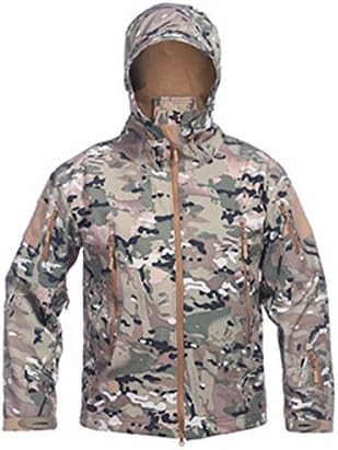huihai Outdoor Fleece Camouflage Soft Shell Warm Jackets Skin Care Fashion Field Folding Convenient Free Bright Color Warm Wind Sunscreen Waterproof Multi-Scene Baby Crawling Mat,CPColor-XL