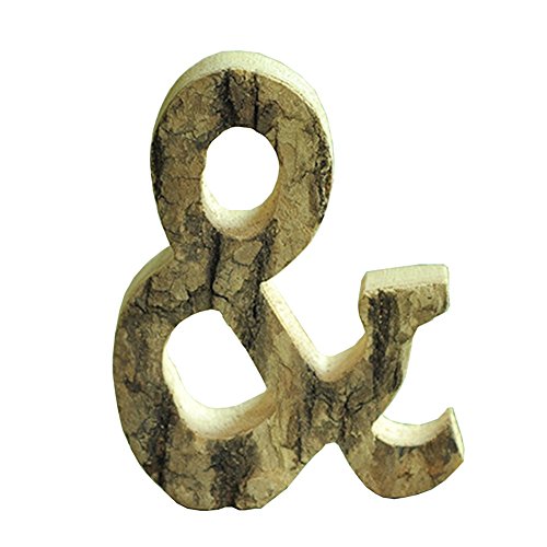 Gossipboy - Letras y números adhesivos de madera para decorar la pare