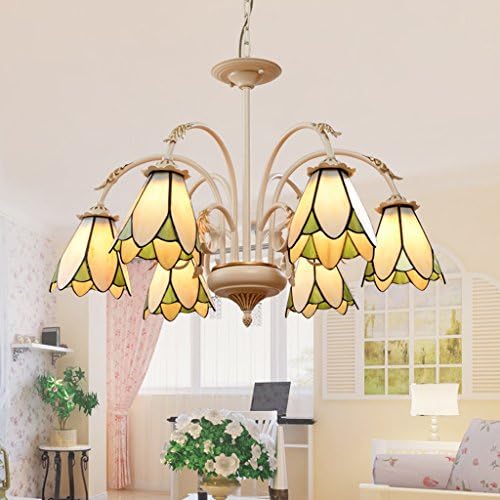 Continental Iron pastoral living room chandelier Difanni study bedroom lamp restaurant chandelier Mediterranean