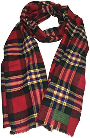 Oversized Tartan Scarf - MacGill Modern - 100% Lambwool Scarf