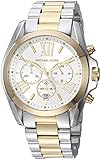 Michael Kors Women's Bradshaw MK5627 Silver Stainless-Steel Analog Quartz Fashion Watch