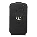 Produktbild BlackBerry Leather Flip Shell Handyhülle/Case für BlackBerry Q10 - Schwarz