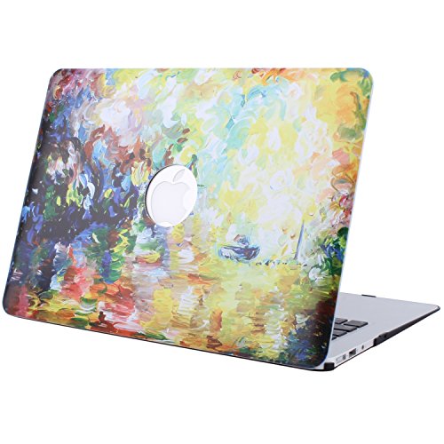 LIANG MacBook Air 13 Inch Case Hard Shell Plastic Cover Protective A1369 / A1466,Oil Painting A