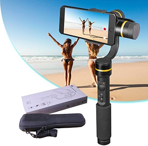 SANTREST G1 3-Axis Handheld Gimbal Stabilizer for Smartphone 3.5 inch to 5.7 inch in Dimension for IPhone 7 7 Plus 6 Plus /Sony /Samsung /Galaxy /Huawei Bluetooth Wireless Control Vertical Shooting / Panorama Mode