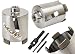 Produktbild MDW Laser Diamant Dosensenker Profi Top Set aus Ø 68mm & 82mm inkl. Sechskant-Aufnahme & Zentrierbohrer / Austreibkeil