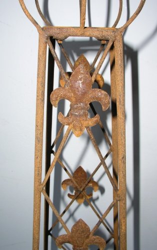 Rankstab Rankhilfe Rank Pfosten Obelisk Cornwall Rost - 6