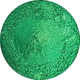 Cosmetic Mica Powder Bejewelled Green 3g-20g for Soap, Eyeshadow, Bathbombs (3g)