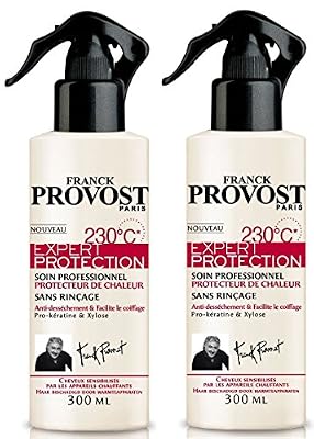 Franck Provost - Expert Protection 230°C Soin Professionnel Sans Rinçage Pour Cheveux Sensibilités - 300 ml - Lot de 2
