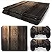 Produktbild Mcbazel Pattern Series Decals Vinyl Haut Aufkleber für PS4 Slim (Holz v2)