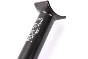 KHEBIKES KHE PIVOTAL BMX Tige de selle en aluminium 7005 Noir 200 mm 25,4 mm 138 g