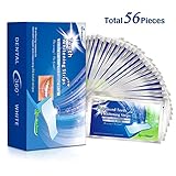 Teeth Whitening Strips, MayBeau 56Pcs Teeth Whitening Kit, Peroxide-Free 3D Whitestrips No Sensitivity Home Tooth Bleaching for Tooth Whitening 28 Days Treatment