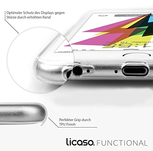 Iphone 5 5S SE Caso por licaso   para el patr  n de Iphone 5 Unicornio Nube Arco Iris TPU de silicona ultra-delgada proteger su Iphone 5 es elegante y cubierta regalo de coches