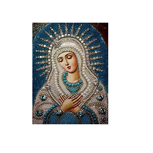 Ouneed® Wandaufkleber Wandtattoo Wandsticker , 2017 DIY Diamond Painting Kreuzstich Square Diamond Embroid