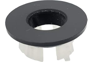 PLUMBING4HOME Coperchio del troppopieno per lavabo in ottone nero