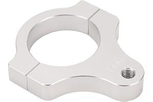 FABATER Fourche D'amortisseur de Direction, Cadre de Fourche de Moto en Aluminium, Fixation de Pied de Support de Pince de Montage Universel, Stabilisateur de Pièces de Quincaillerie