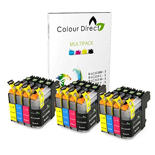 12 Colour Direct LC223 Compatible Cartuchos de tinta Reemplazo Para Brother DCP-J4120DW MFC-J4420DW MFC-J4620DW MFC-J4625DW MFC-J5320DW MFC-J5620DW MFC-J5625DW MFC-J5720DW impresora 12 Colour Direct LC223 Compatible Cartuchos de tinta Reemplazo Para Brother DCP-J4120DW MFC-J4420DW MFC-J4620DW MFC-J4625DW MFC-J5320DW MFC-J5620DW MFC-J5625DW MFC-J5720DW impresora