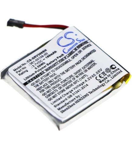 FITHOOD Replacement Battery For Garmin GPSMAP 276c GPSMAP 478 010-00543-00 100054300 3580100054300 EGM478 GPSMAP 276 GPSMAP 296 GPSMAP 376C GPSMAP 378 GPSMAP 495