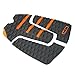 Produktbild ION Footpad Deck Grip 3-tlg Grau/Orange Surfboard Wellenreiter Kiteboard Pad
