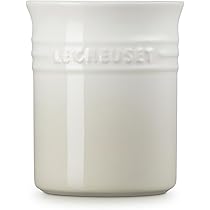 Le Creuset Middelgrote voorraadpot van aardewerk met houten deksel, aardewerk, 540 ml, 10 cm, Flint