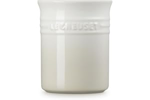 LE CREUSET Bote para espátulas de cerámica de gres, 1, 1 L, Meringue, 71501117160001
