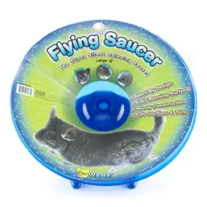 Ware Flying Saucer Small Pet Exercise Wheel, Large, 12-Inch, Colors may vary