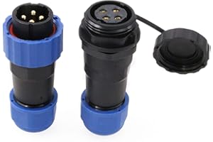 Eonvic SD20 4 Pin Aviation Connettore 25A 380V Automotive Plastica IP68 Spina Impermeabile Presa Maschio Femmina Elettrico in Linea Presa Connettore