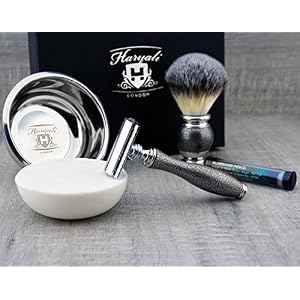 Synthetic Brush and DE Safety Razor,Bowl & Soap. - Image 3