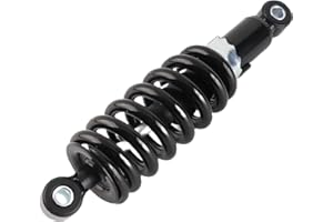 BNINETEENTEAM Motorrad-Stoßdämpfer Hinten, 240mm, Einstellbar, Wasserdicht, Motorrad-Halterungen Hinten, 240mm Länge für Dirt Bike, ATV, Go Kart, Scooter