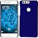 Produktbild PhoneNatic Case für Huawei Honor 8 Hülle blau gummiert Hard-case + 2 Schutzfolien