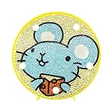 Schlummerleuchten für Kinder Integrierte Hakenlöcher zum Aufhängen: Diese niedlichen Zeltlampen erleichtern die Anzeige an der Wand oder ruhen einfach auf einem Mantel, Regal, Nachttisch oder einer Kommode.